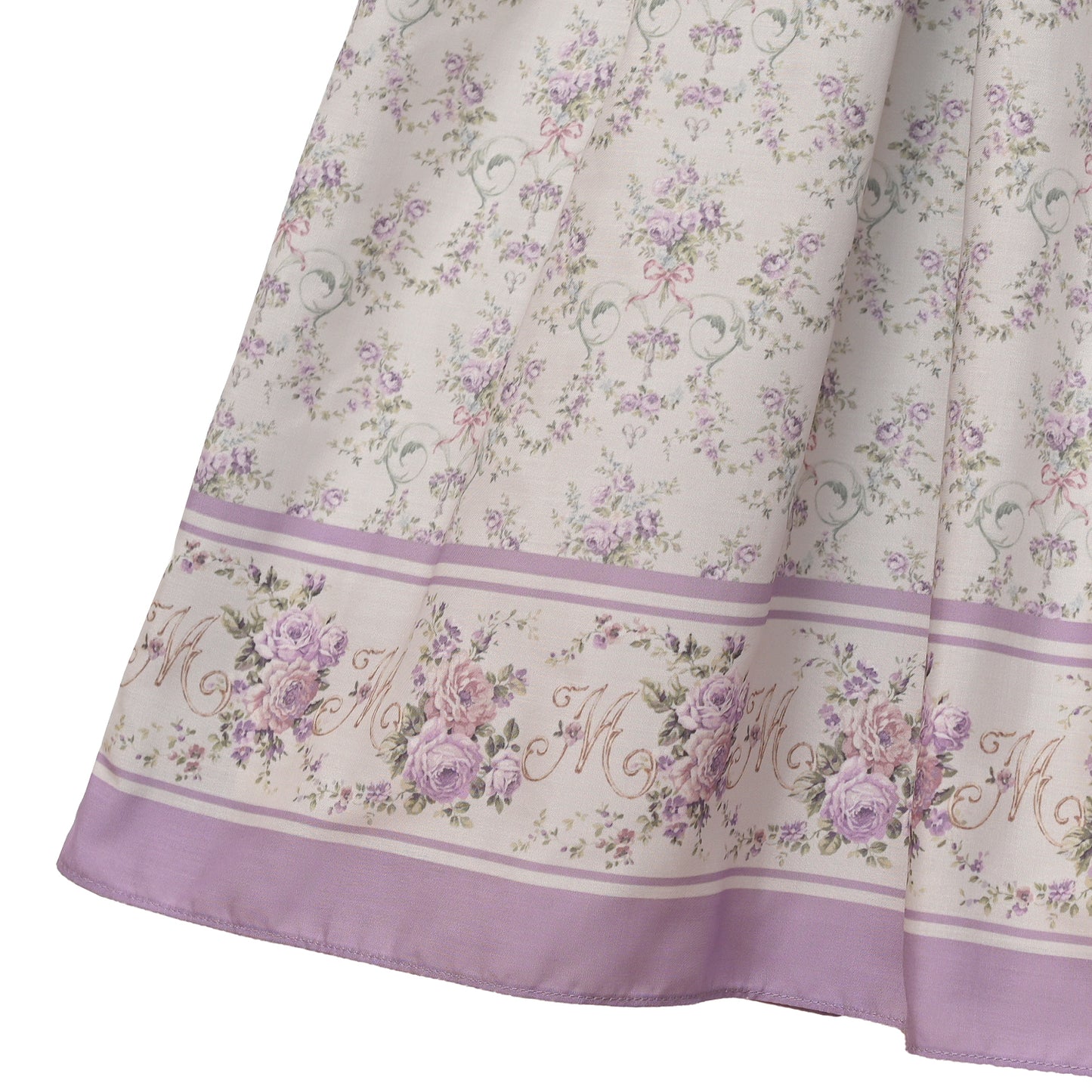 Purple rose dress