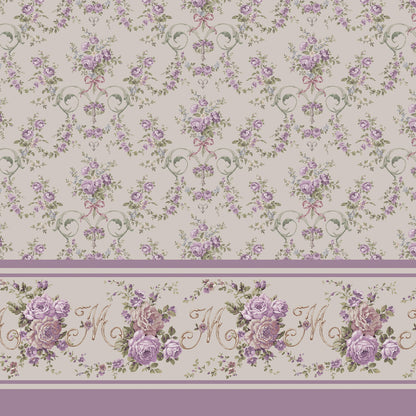Purple rose dress