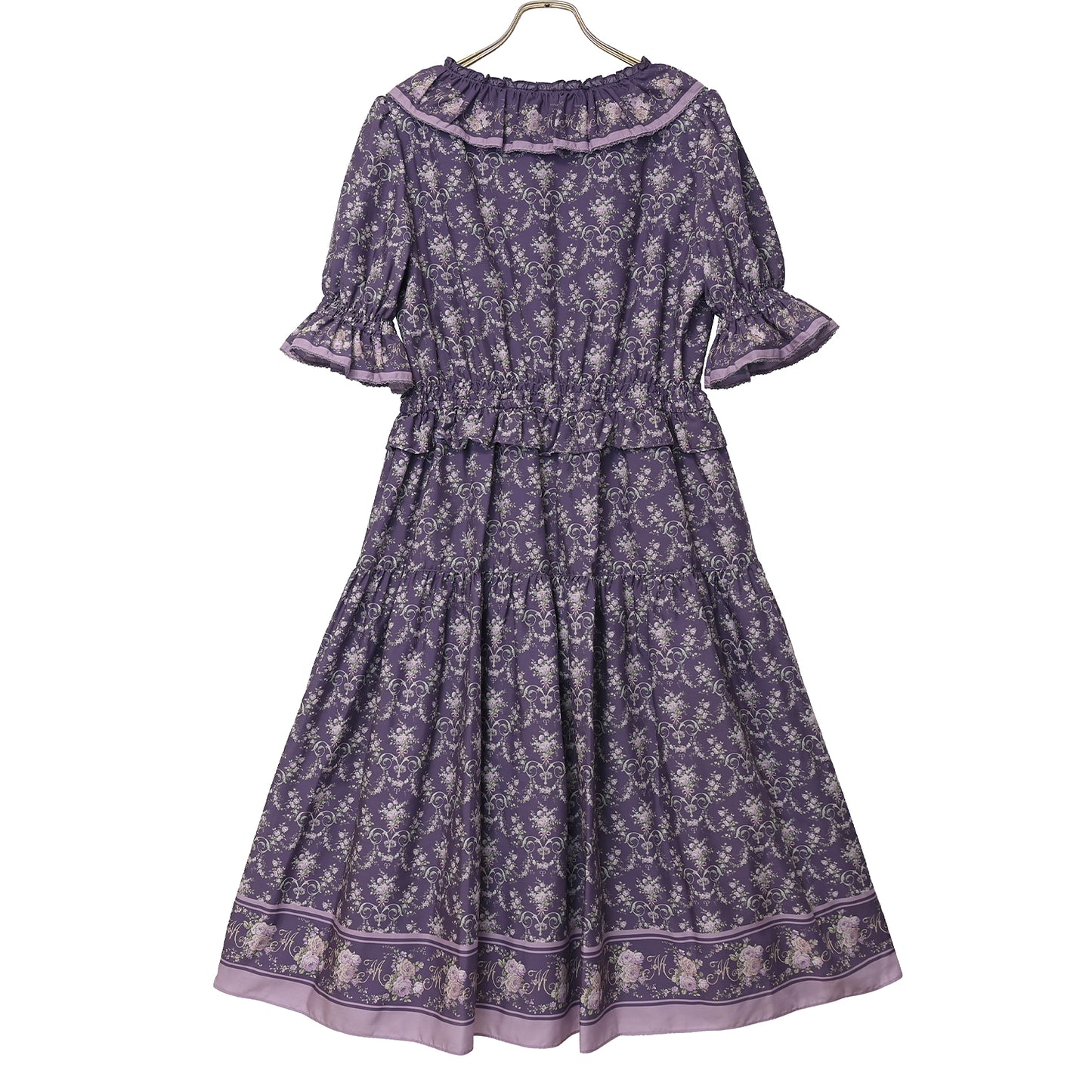 Purple rose dress