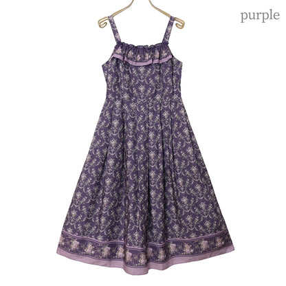 Purple roseジャンパースカート