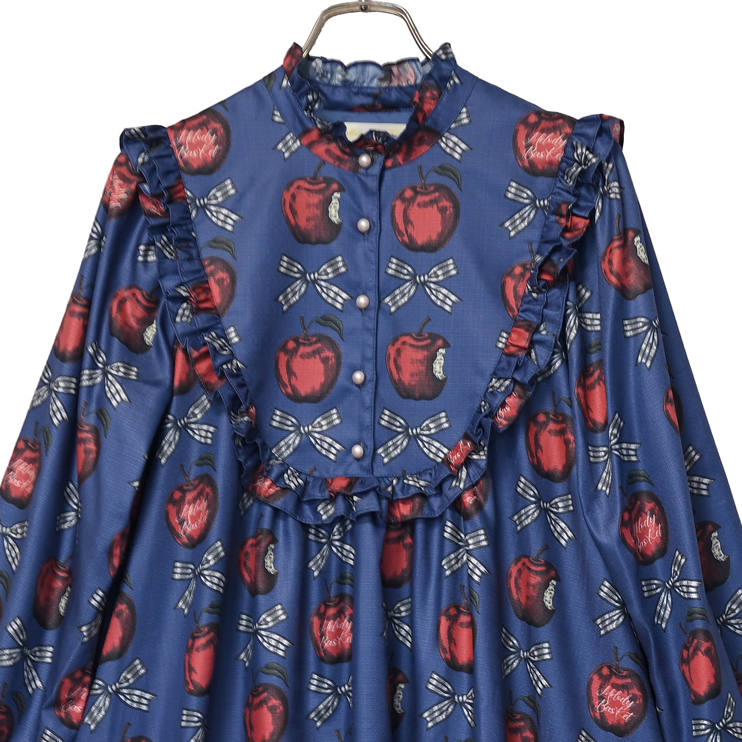 Apple and Ribbon A-line dress