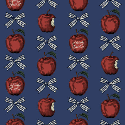 Apple and Ribbon A-line dress