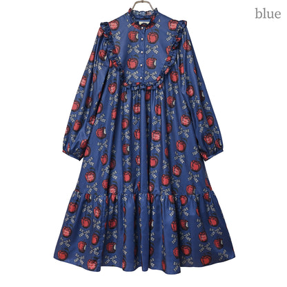Apple and Ribbon A-line dress