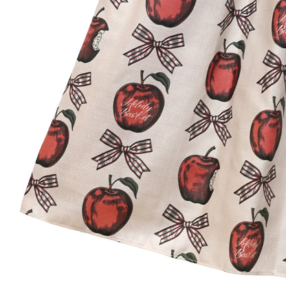 Apple and Ribbonジャンパースカート