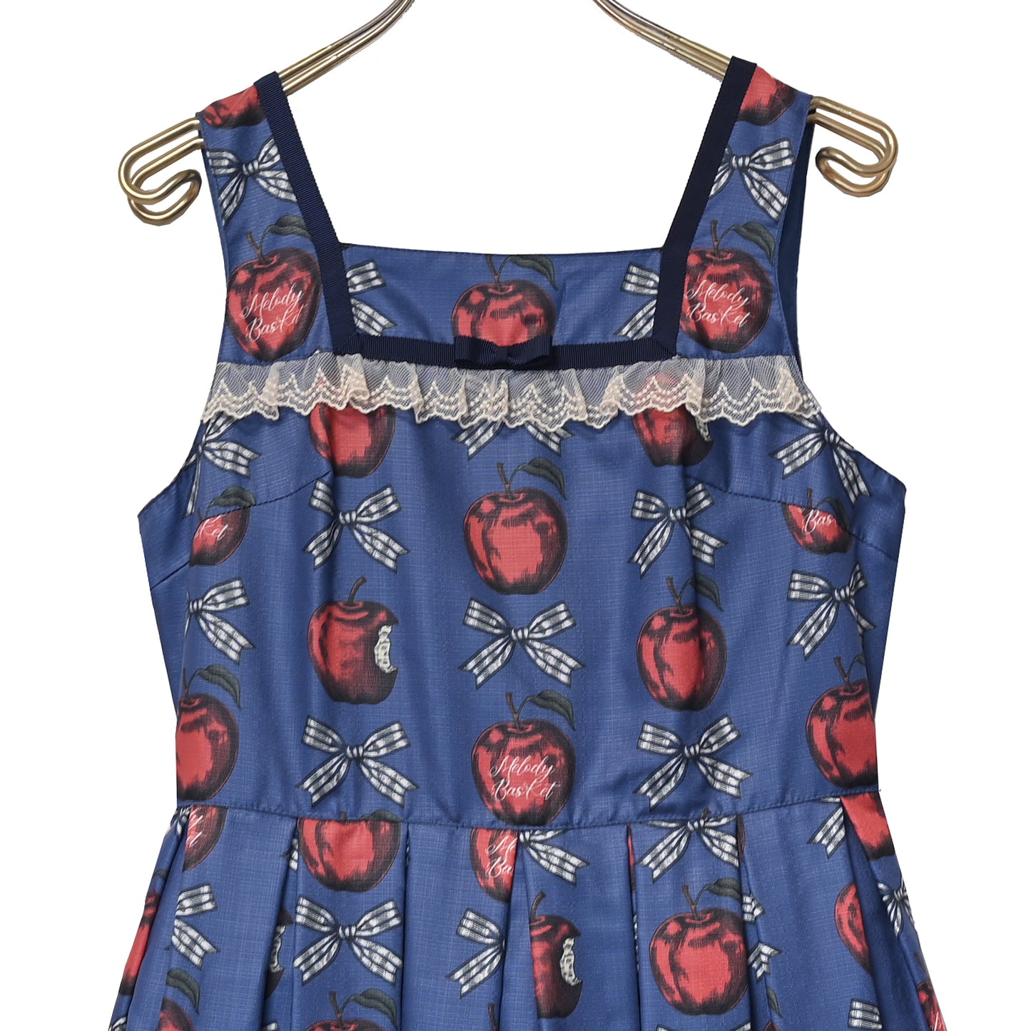 Apple and Ribbonジャンパースカート