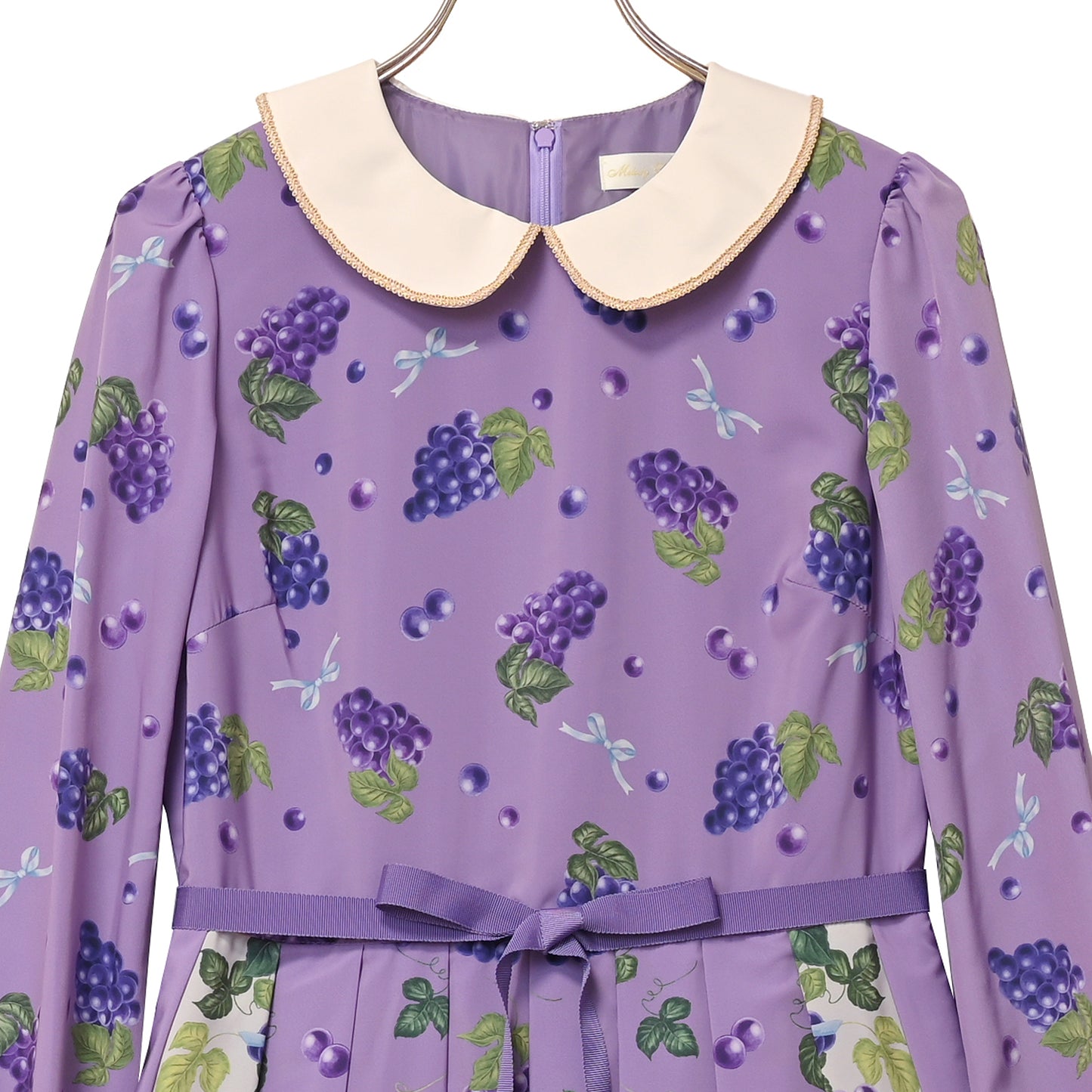 Grape scarfワンピース