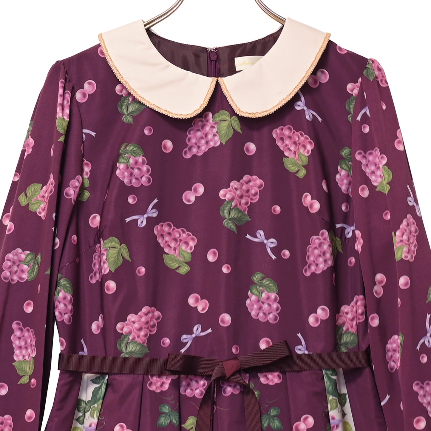 Grape scarfワンピース