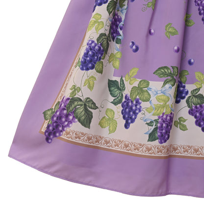 Grape scarfワンピース