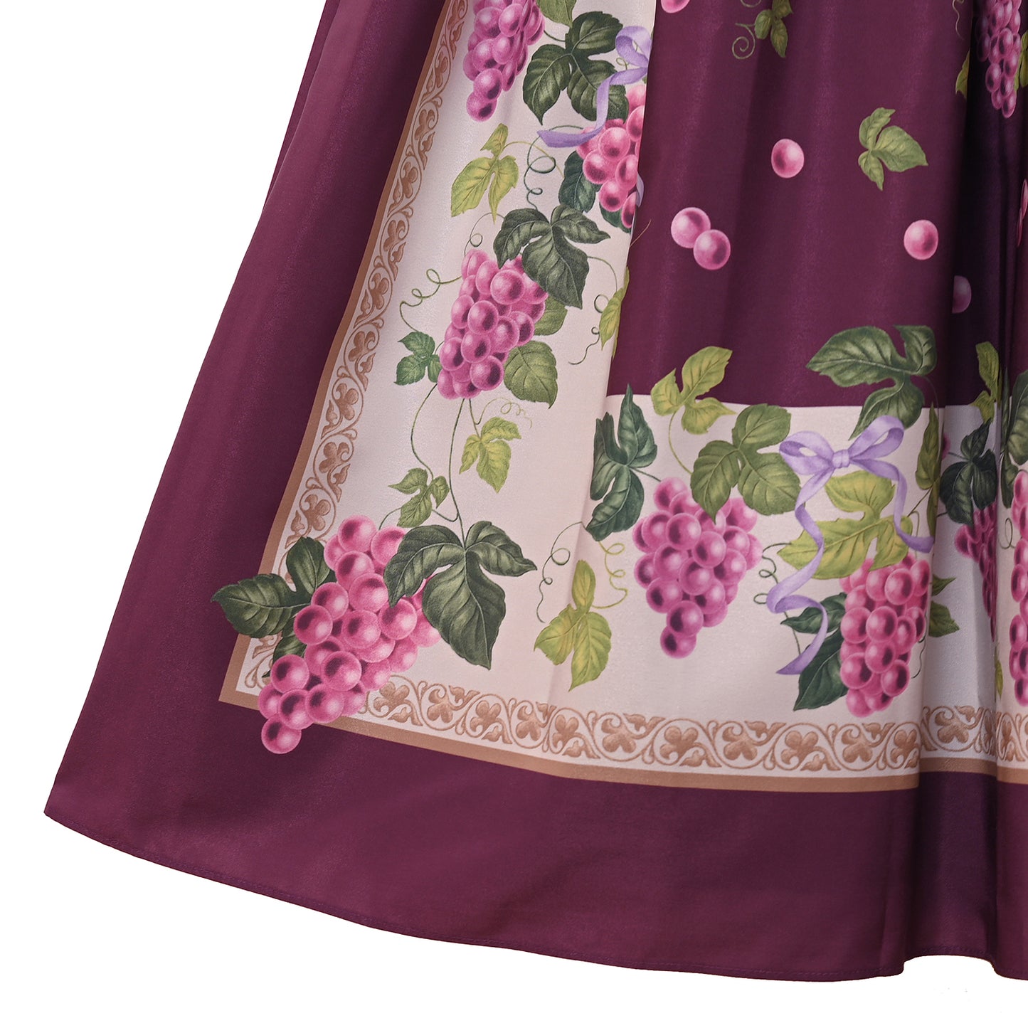 Grape scarfワンピース