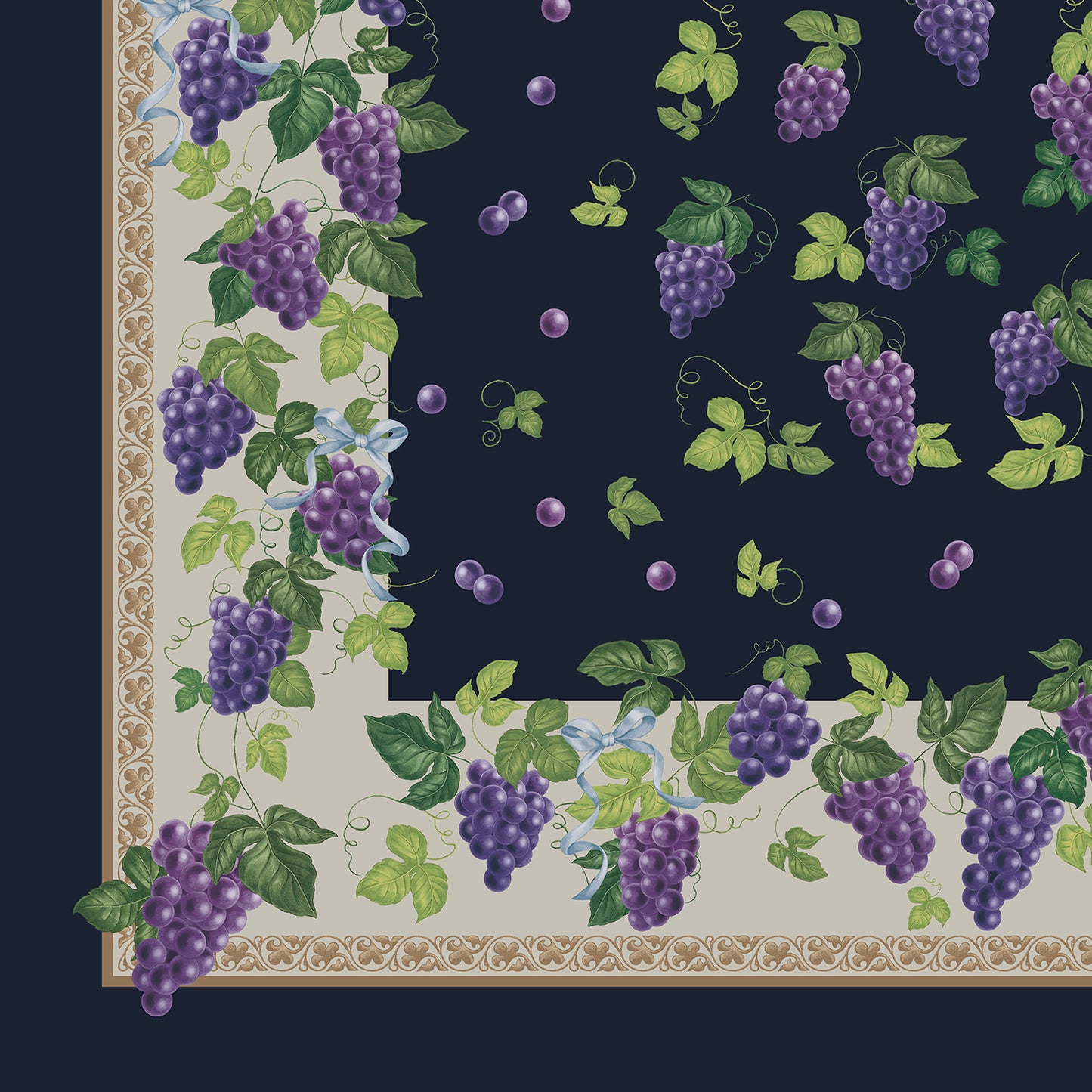 Grape scarfワンピース