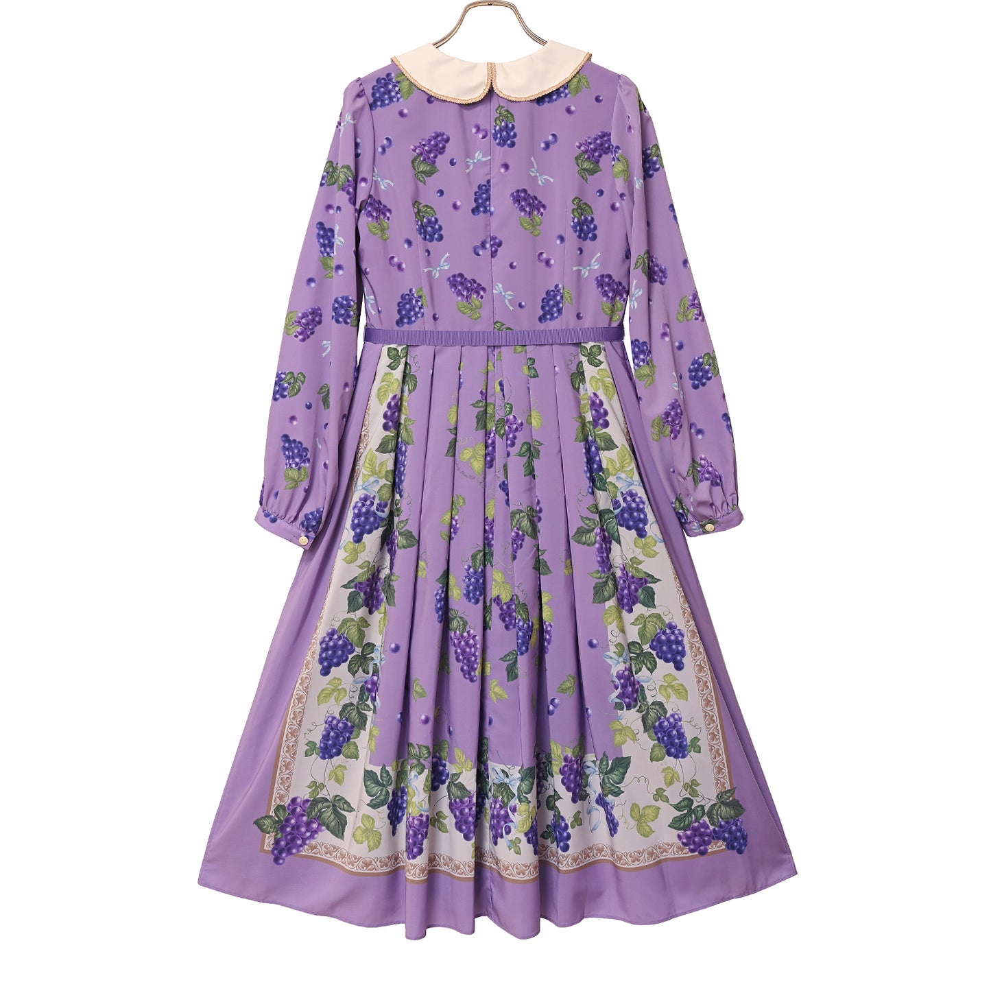 Grape scarfワンピース