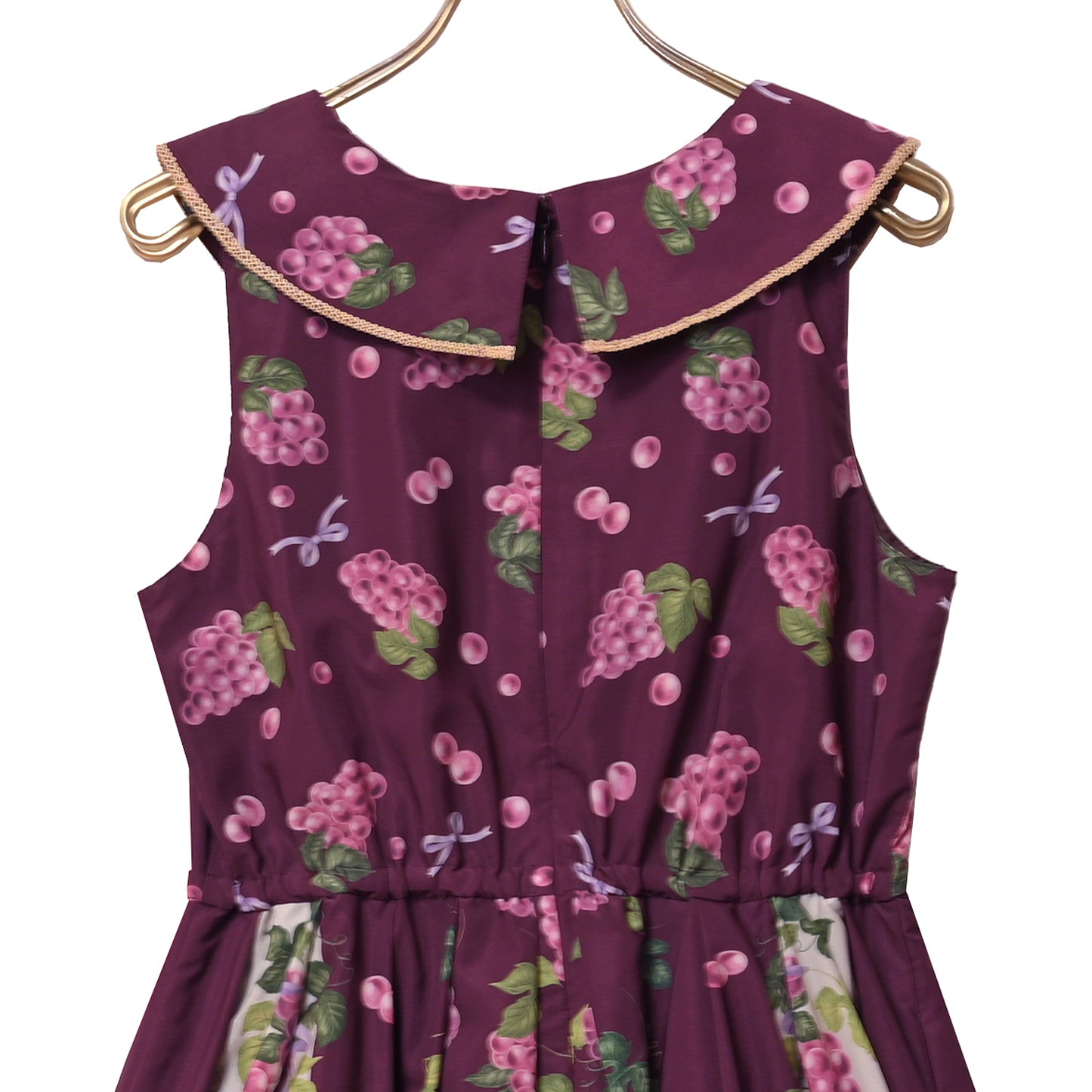 Grape scarf jumper dress