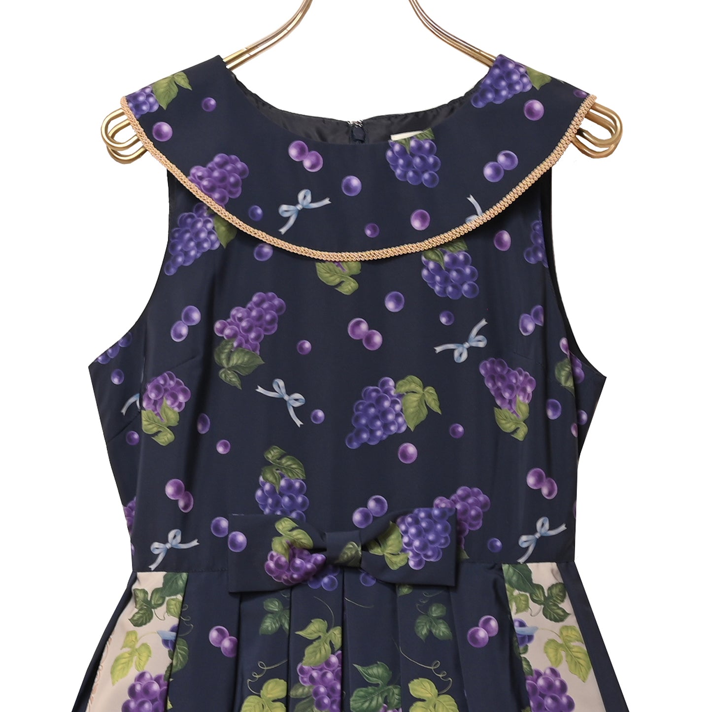 Grape scarf jumper dress