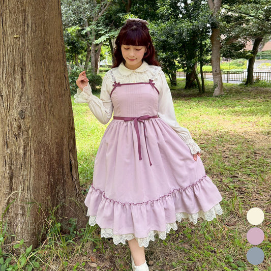 2026 Summerジャンパースカートset produced by Misako Aoki