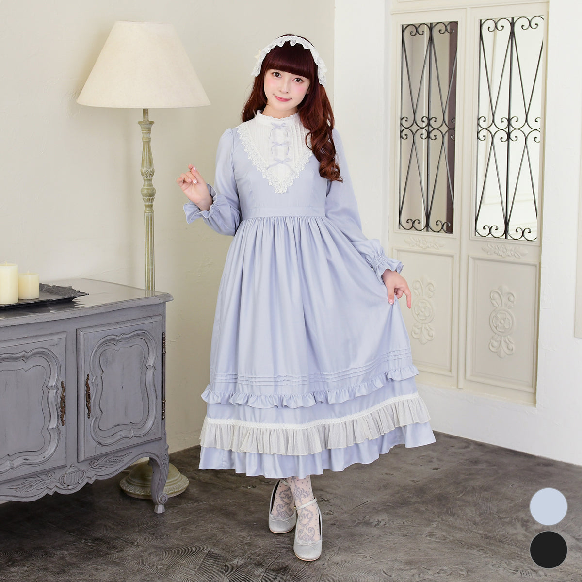Flower Heart lace dress