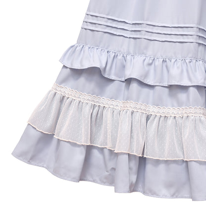 Flower Heart lace  jumper dress