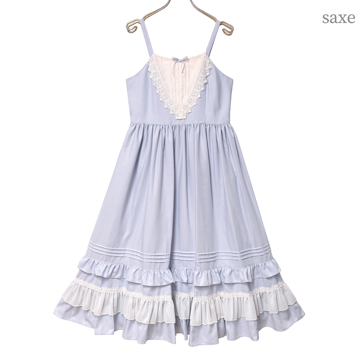 Flower Heart lace  jumper dress