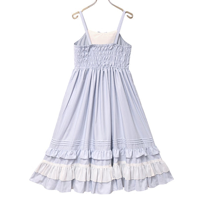 Flower Heart lace  jumper dress