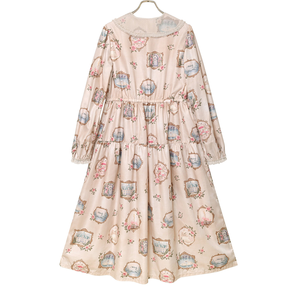 Cat in frame tulle collar dress