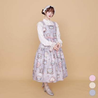 Cat in frameジャンパースカート