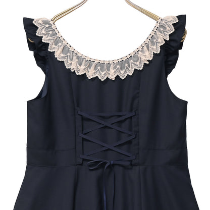 Sleeveless flared dress