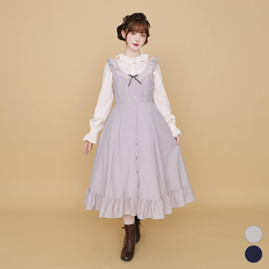 フレアスカート ノースリーブワンピース