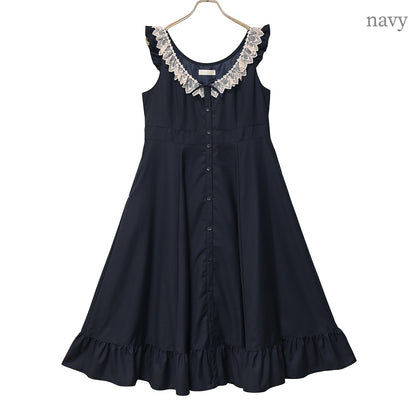 Sleeveless flared dress