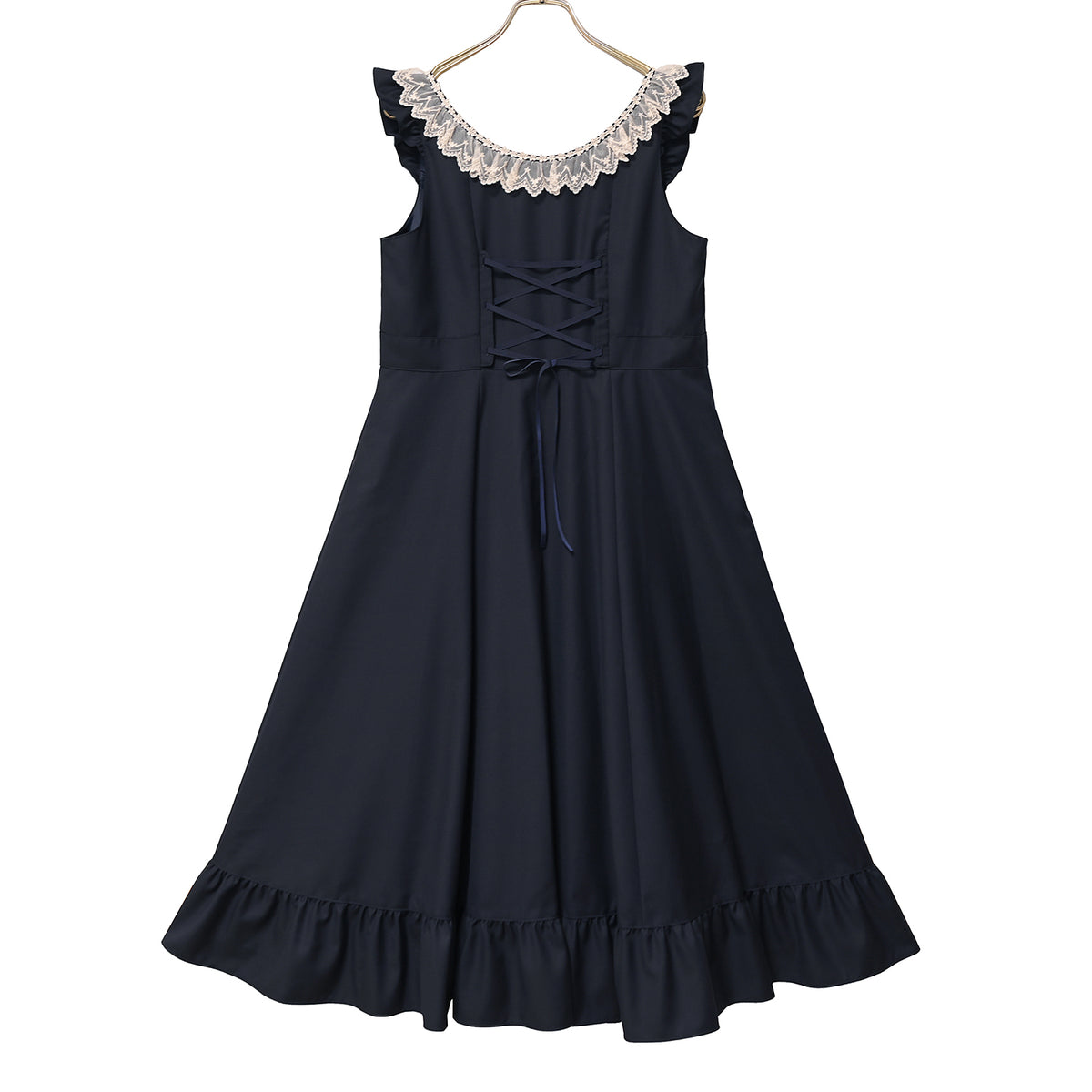 Sleeveless flared dress