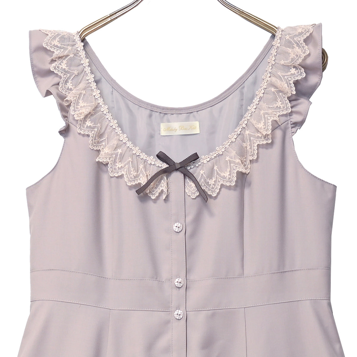 Sleeveless flared dress