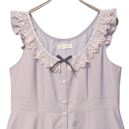 Sleeveless flared dress