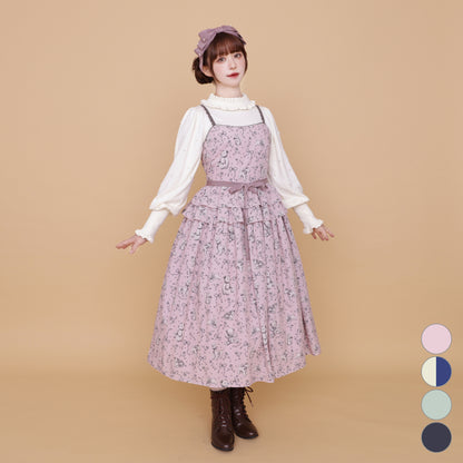 Antique stuffed animals jumper dress