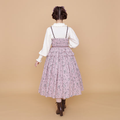 Antique stuffed animals jumper dress