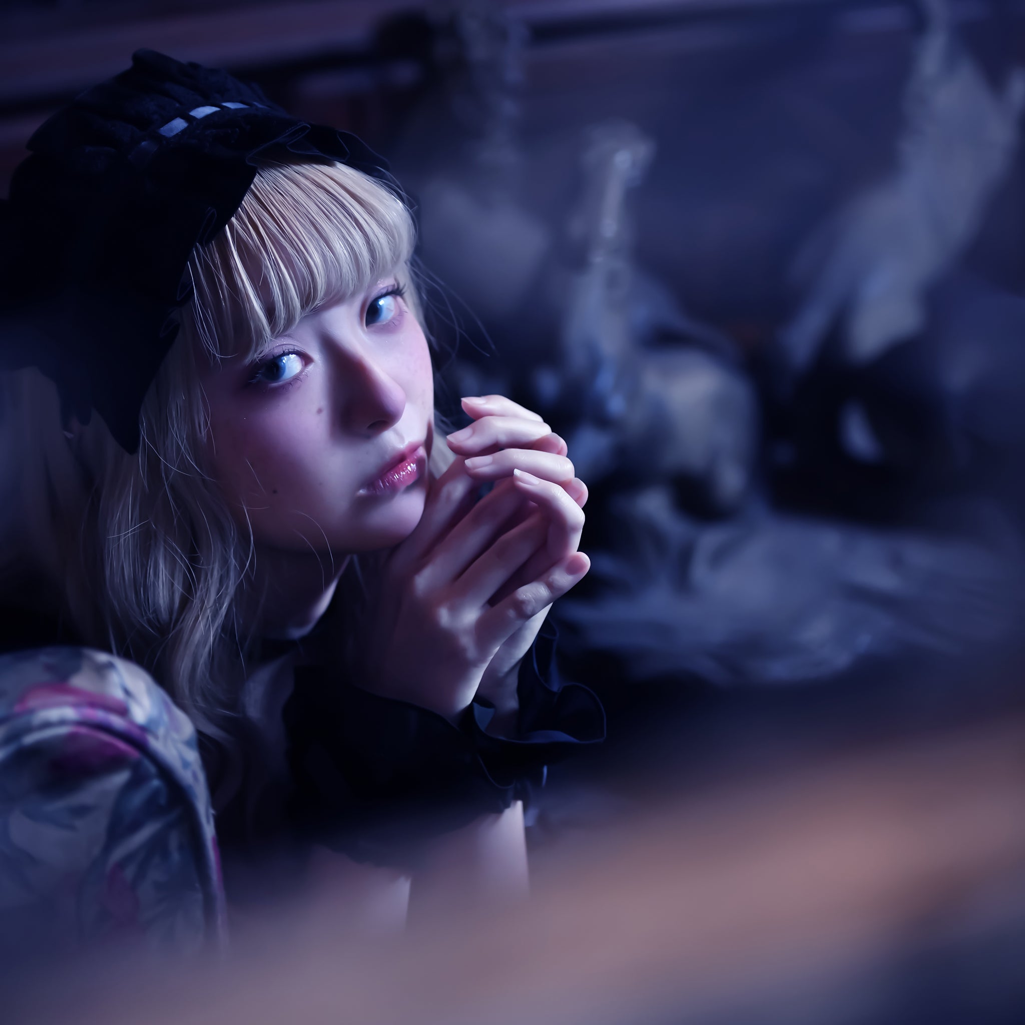 フレジエ　an doll bleme Midnight Doll Dress Midnight Doll Dress-an doll bleme(アンドールブレーム) – fraisier
