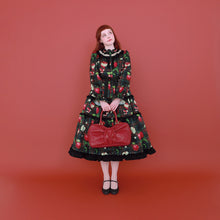 Load image into Gallery viewer, タータンRibbonAppleドレス(Tartan Ribbon Apple long dress)
