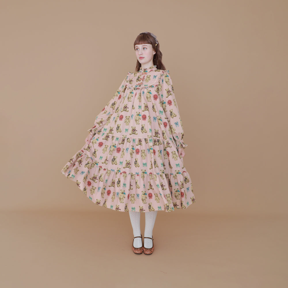 Classic Teddyロングワンピース (Classic Teddy long dress)