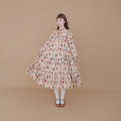 Classic Teddyロングワンピース (Classic Teddy long dress)