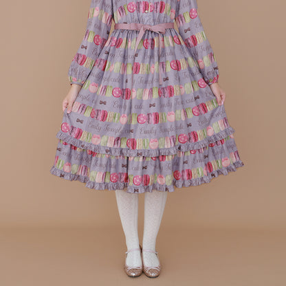 doux macaronロングワンピース (doux macaron long dress)