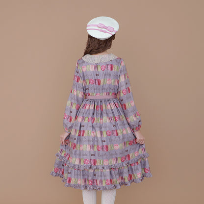 doux macaronロングワンピース (doux macaron long dress)