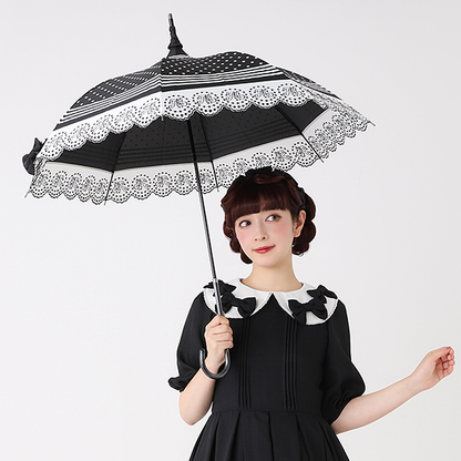 Dot border umbrella