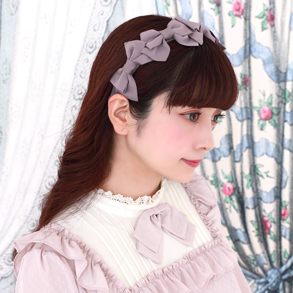 リボンいっぱいカチューシャ-Melody BasKet(メロディバスケット