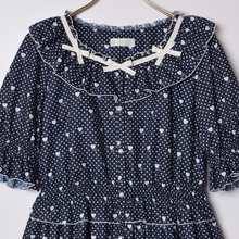 将图片加载到图库查看器，Little dot heart dress
