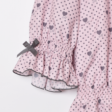 将图片加载到图库查看器，Little dot heart dress
