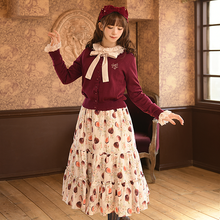 画像をギャラリービューアに読み込む, フリルレースヨーク切替ブラウス
