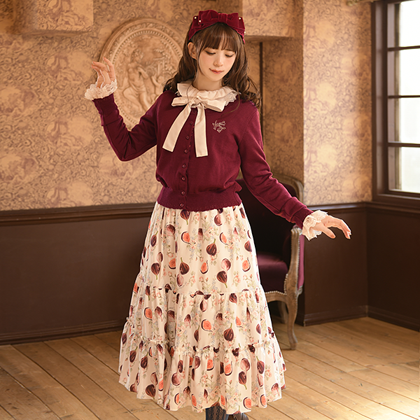 花咲く無花果スカート