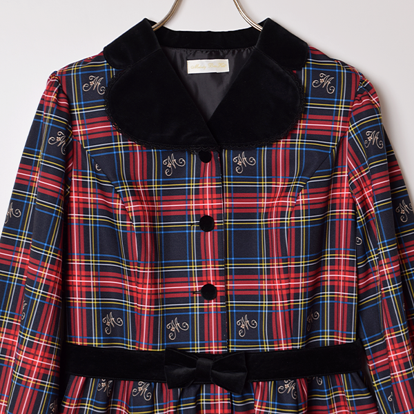 ノーブルタータンワンピース