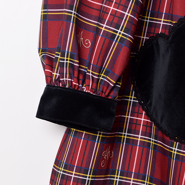 ノーブルタータンワンピース