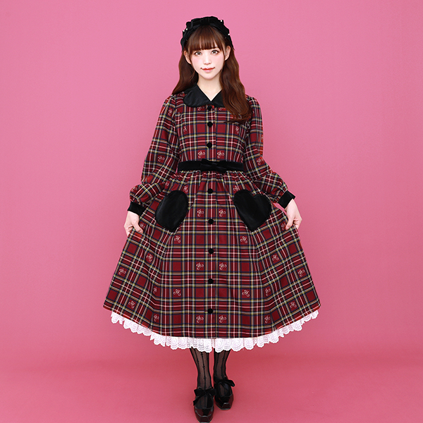 ノーブルタータンワンピース