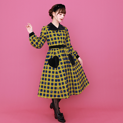 ノーブルタータンワンピース