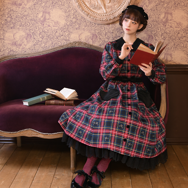 ノーブルタータンワンピース