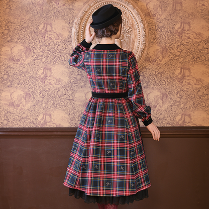 ノーブルタータンワンピース